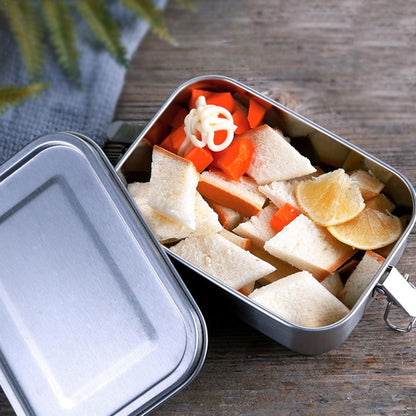 Stainless Steel Square Lunch Box