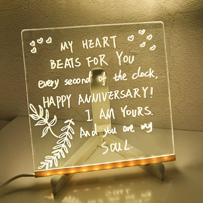 LED Transparent Drawing Board 30x20cm