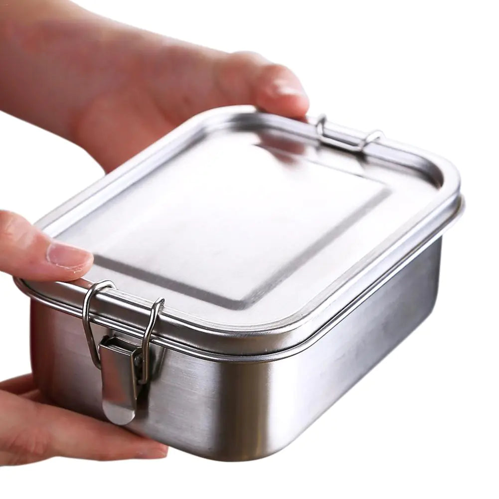 Stainless Steel Square Lunch Box
