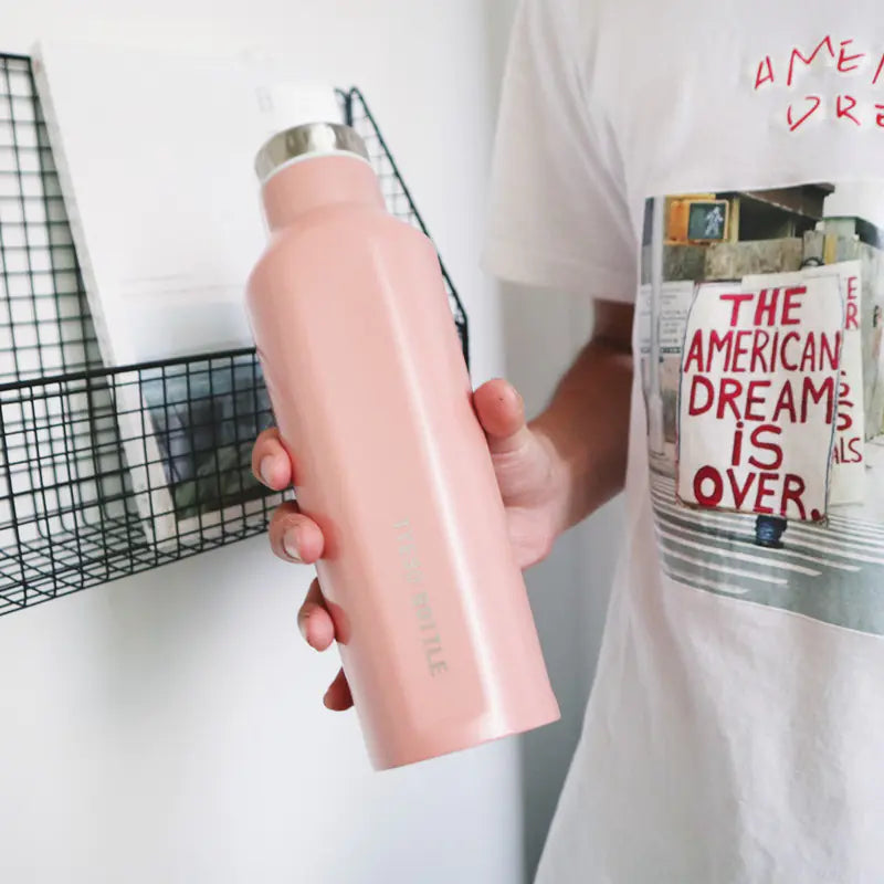 Tyeso Large Capacity Stainless Steel Bottle