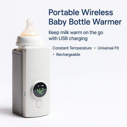 Portable Wireless Baby Bottle Warmer