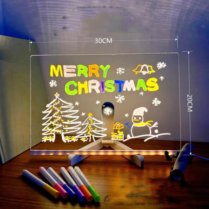 LED Transparent Drawing Board 30x20cm