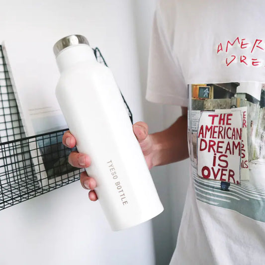 Tyeso Large Capacity Stainless Steel Bottle
